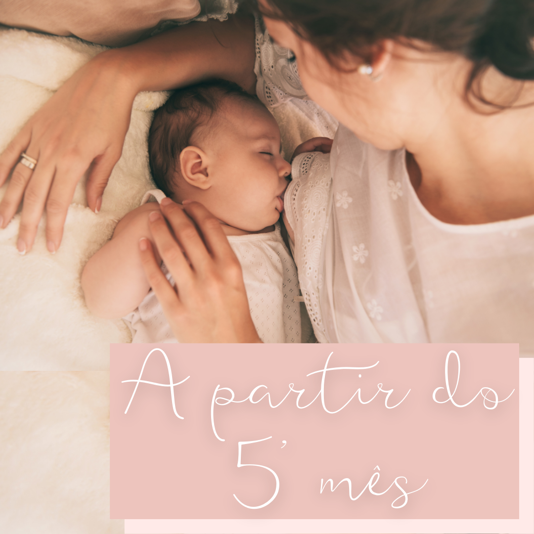 A partir do 5o mes A partir do 5o mês